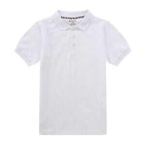 NWT Bienzoe Girl’s Short Sleeve Polo Shirt 6/6X